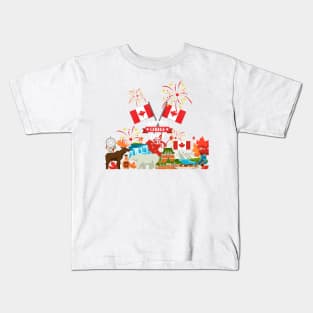 canada day Kids T-Shirt